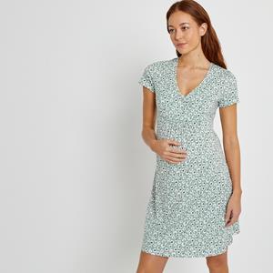 LA REDOUTE COLLECTIONS Nachthemd voor zwangerschap met bloemenprint