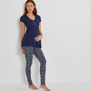 LA REDOUTE COLLECTIONS Pyjama voor zwangerschap en borstvoeding