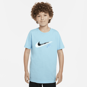 Nike Sportswear T-shirt met graphic voor jongens - Blauw