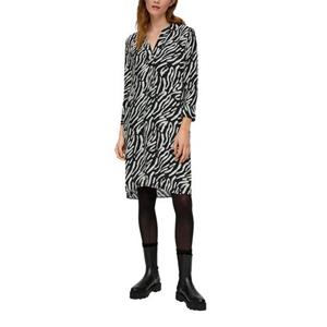 s.Oliver Jerseykleid, mit stylischem Muster