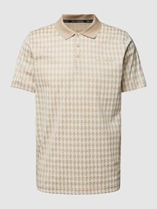 Karl Lagerfeld Regular fit poloshirt met all-over motief
