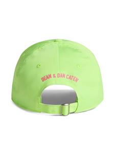 DSQUARED2 Honkbalpet met logoprint - Groen