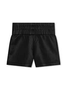 Dkny Kids Jersey trainingsshorts met logo-applicatie - Zwart