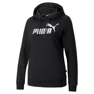 PUMA Kapuzensweatshirt "ESS+ METALLIC LOGO HOODIE TR"