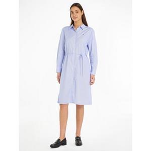 Tommy Hilfiger Shirtkleid "ESSENTIAL STP KNEE SHIRT DRESS", mit Logoprägung