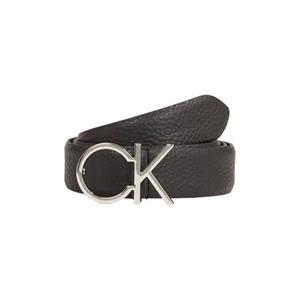 Calvin Klein Ledergürtel "CK LOGO BELT 3.0 PEBBLE"