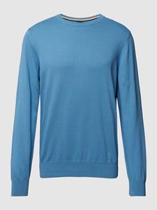 Boss Gebreide pullover met ronde hals, model 'Pacas'