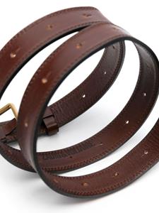 Zadig&Voltaire La Cecilia leather belt - Bruin