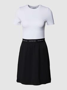 Calvin Klein Mini jurk in laagjeslook