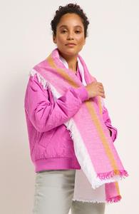 Lanius Damen vegan Schal Bloom Rosa
