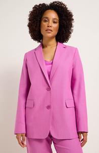 Lanius Damen vegan Blazer Blüte Rosa
