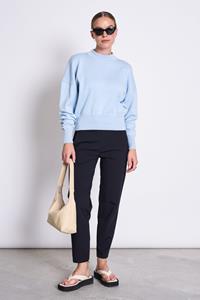 JAN N JUNE JAN 'N JUNE Damen vegan Pullover Yin Himmelblau