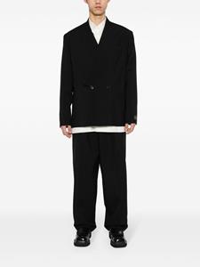 Kenzo double-breasted suit jacket - Zwart