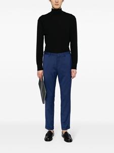 Paul Smith Slim-fit wollen pantalon - Blauw