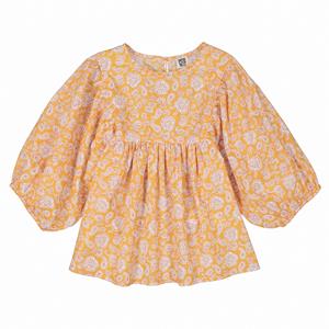 LA REDOUTE COLLECTIONS Blouse met 3/4 pofmouwen, gebloemd motief
