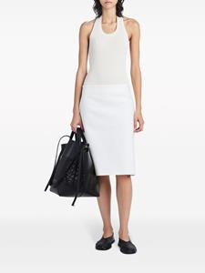 proenzaschouler Proenza Schouler Adele midi-rok met A-lijn - Wit