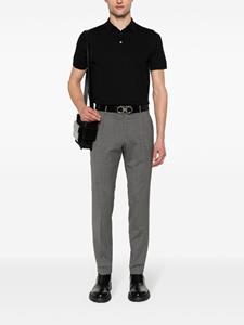 Fedeli Katoenen poloshirt - Zwart