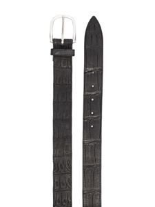 Orciani Leren riem - Zwart