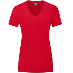 Jako Kurzarmshirt T-Shirt Organic rot