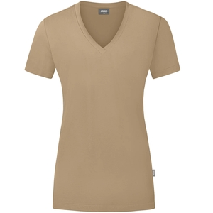 Jako Kurzarmshirt T-Shirt Organic sand