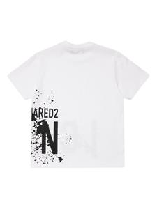 dsquared2kids DSQUARED2 KIDS T-shirt met print - Wit