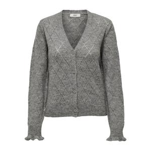 JDY Strickjacke "JDYLETTY L/S V-NECK STRUC CARDI KNT NOOS"