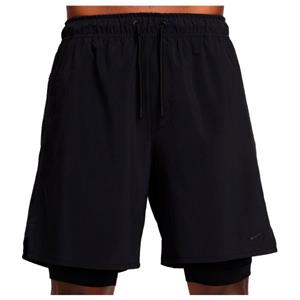 Nike  Dri-FIT Unlimited 7'' 2-in-1 Fitness Short - Short, zwart