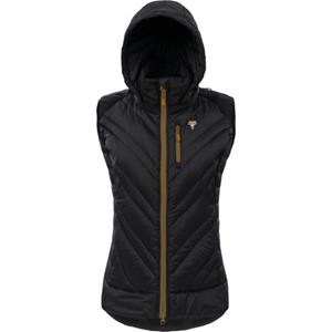 Grüezi Bag - Women's Lightful DownWool Vest - Donzen bodywarmer, zwart