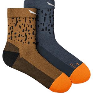 Salewa - MTN TRN Sal. AM QRT Sock - Wandelsokken, bruin