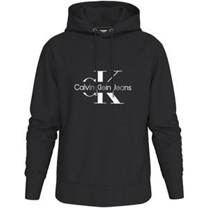 Calvin Klein Jeans Kapuzensweatshirt "DISRUPTED OUTLINE MONOLOGO HOODY"