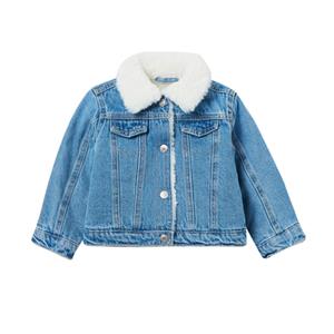 OVS Denim jas met bont