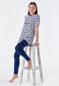 Schiesser Mädchen Pyjama Horse World Organic Cotton 1er-Pack