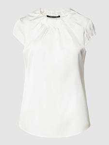 Comma Satijnen blouse met ruches
