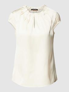 Comma Satijnen blouse met ruches