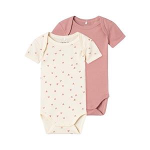 Name It Body NBFBODY 2P SS BUTTERCREAM HEARTS NOOS (set, 2-delig)