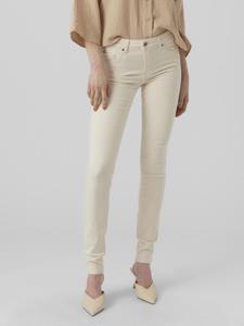 Vero moda Vmlux Mr Slim Jeans Ecru