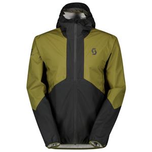 Scott  Explorair Light Dryo 2.5 Layer Jacket - Regenjas, zwart/olijfgroen