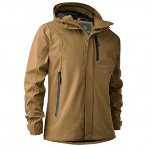 Deerhunter - Sarek Shell Jacket With Hood - Regenjas, bruin