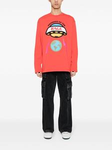 membersoftherage MEMBERS OF THE RAGE Sweater met print - Rood