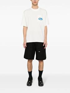 Represent Shorts met logoplakkaat - Zwart