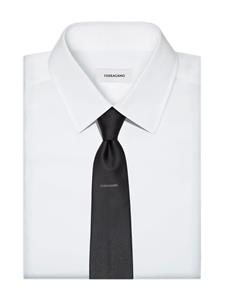 Ferragamo Zijden stropdas - Zwart