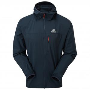 Mountain Equipment  Aerofoil Full Zip Jacket - Softshelljack, blauw