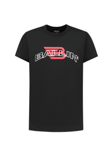 Ballin T-shirt met print - Zwart