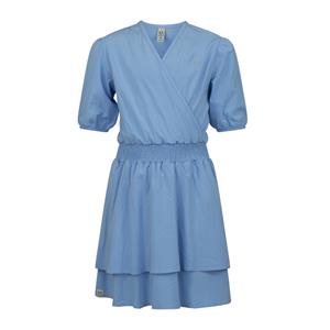 KIEstone Meisjes jurk - Pinca - licht blauw