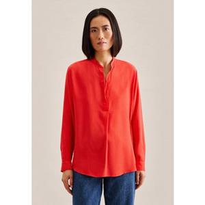 Seidensticker Klassieke blouse Zwarte roos Tuniek uni