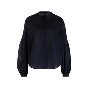 BOSS ORANGE Klassische Bluse C_Berday_1 Premium Damenmode mit Ballonärmeln