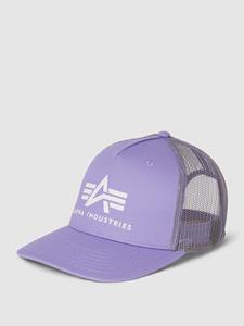 Alpha industries Trucker-pet met labelprint, model 'BASIC'