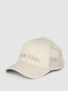 CK Calvin Klein Trucker-pet met labelstitching, model 'CALVIN EMBROIDERY'