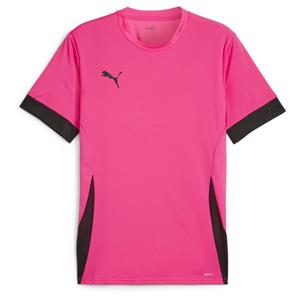 PUMA teamGOAL Matchday Voetbalshirt Felroze Zwart