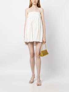 Reformation Catarina mini-jurk met ruches - Wit